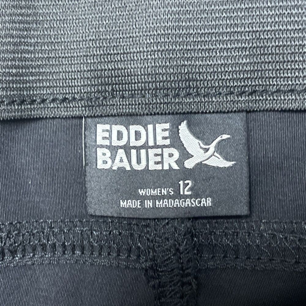 Eddie Bauer Women's Size 12 Horizon Straight Ankle Pant Black H1153 - Picture 6 of 11